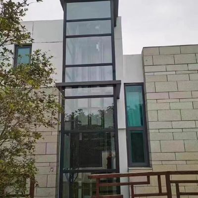 المصعد الهيدروليكي المنزلي بدون حفرة مصاعد سكنية ذات 5 محطات للشقق والفيلات