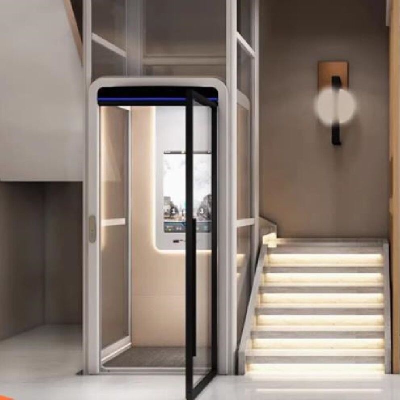 مصعد لولبي منخفض الصيانة - 500-5000 كجم، 2-5 محطات