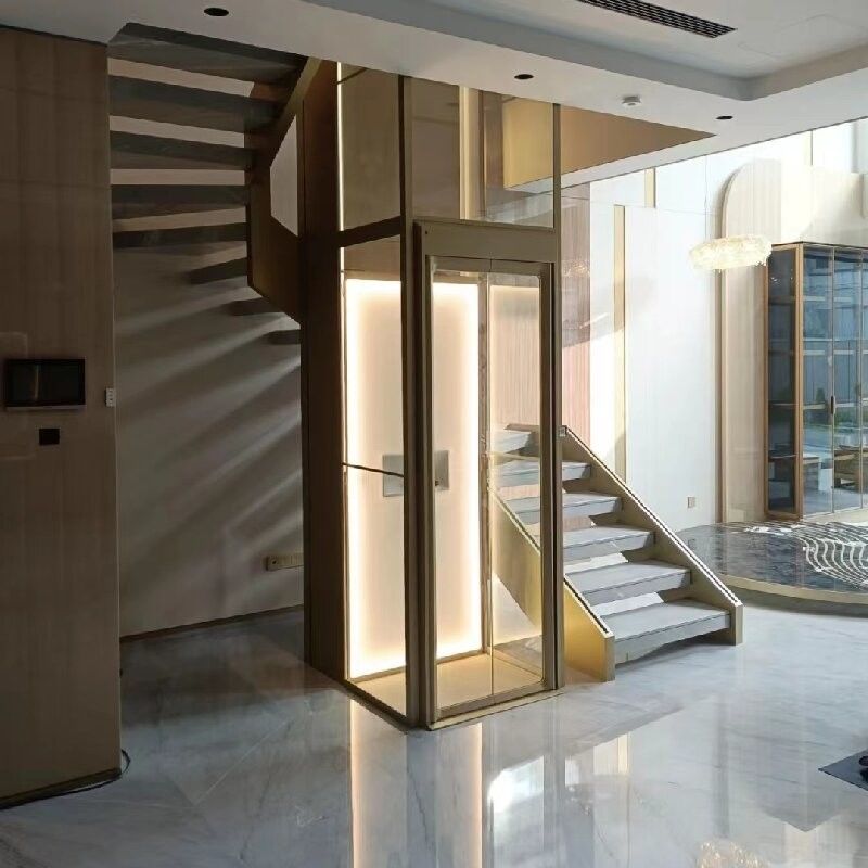 المصعد الهيدروليكي الأوتوماتيكي للركاب مع مقصورة 304 # ومحرك 4.7 كيلوواط