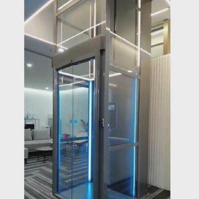 0.15m / s التحكم المتقدم PLC فولاذ المقاوم للصدأ كابينة لف مدفوعة بالموصل