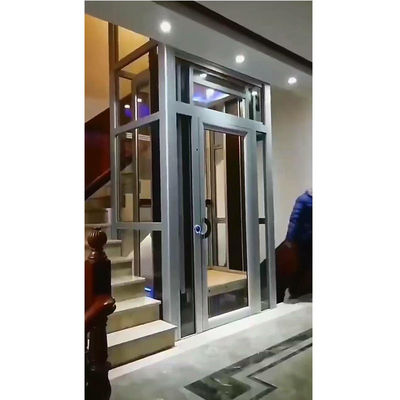 باب أوتوماتيكي سكني مصعد صغير UDEM مصعد منزلي صغير