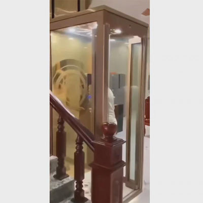 المصاعد الهيدروليكية المنزلية الفولاذ المقاوم للصدأ 1T المصعد الهيدروليكي السكني للمنزل