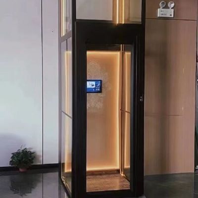 5Stop 2.2Kw مصنعي المصاعد الهيدروليكية من الفولاذ المقاوم للصدأ مع التحكم بالميكرومعالج
