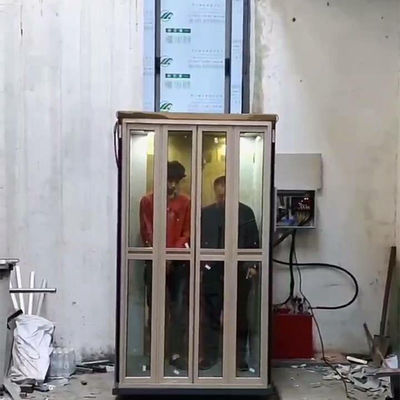 فيلا المصعد المنزل الصغير المصاعد الخارجية المصعد المدمج للمنزل