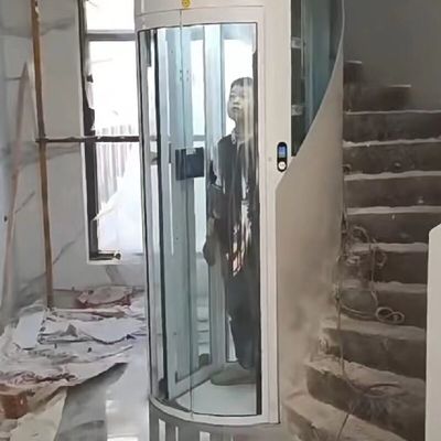 المصعد الخاص بدون عجلات قيادة 14.5 متر ارتفاع المصاعد الصغيرة
