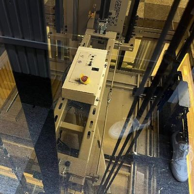 ضوضاء 60 ديسيبل مصعد نوع الجر 450 كجم 500 كجم مصعد الجر السكني