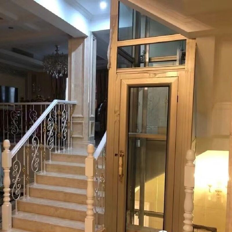 أزرار توقف الطوارئ المصعد الهيدروليكي 4.7 كيلوواط محرك أسطوانات من الفولاذ المقاوم للصدأ للمساكن