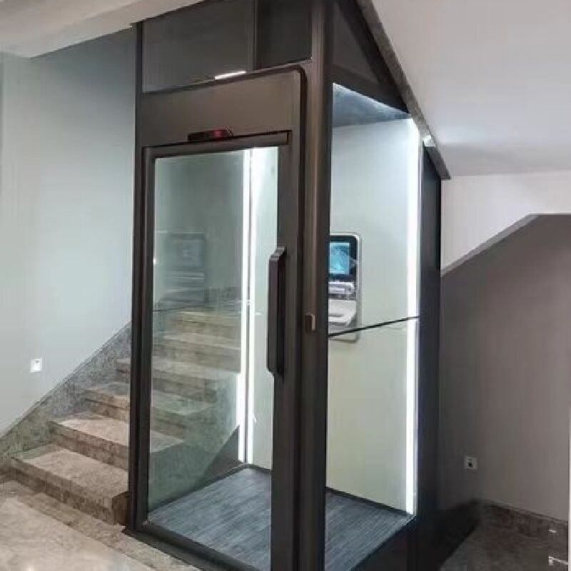 5Stop Hydraulic Home المصعد الآلي مع أسطوانات كبيرة طولها 2.9 متر