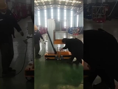 أجهزة رفع عمود عمودي في المستودع