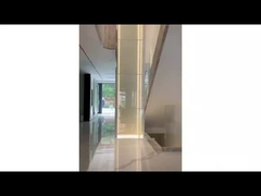 المصعد البني الذي يتم تشغيله بواسطة المسمار للاستخدام المنزلي